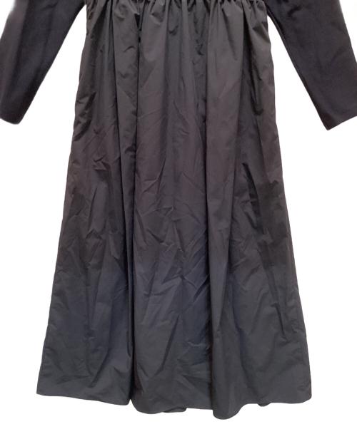 ELENDEEK（エレンディーク）ELENDEEK (エレンディーク) タックボリュームワンピース ネイビー サイズ:02の古着・服飾アイテム