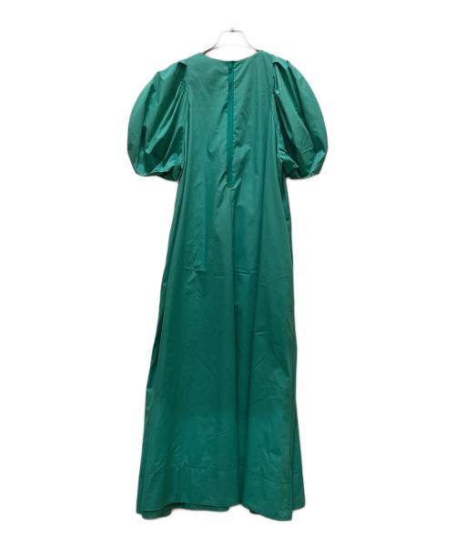 CADUNE（カデュネ）CADUNE (カデュネ) 袖コンシャスワンピース グリーン サイズ:38の古着・服飾アイテム