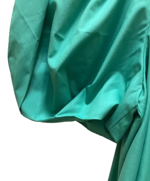CADUNE（カデュネ）CADUNE (カデュネ) 袖コンシャスワンピース グリーン サイズ:38の古着・服飾アイテム