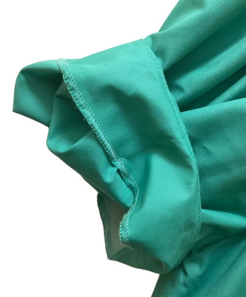 CADUNE（カデュネ）CADUNE (カデュネ) 袖コンシャスワンピース グリーン サイズ:38の古着・服飾アイテム
