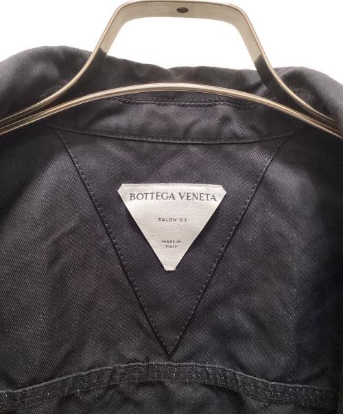 BOTTEGA VENETA（ボッテガベネタ）BOTTEGA VENETA (ボッテガベネタ) ポケット付きオーバーサイズ半袖シャツ ブラック サイズ:44の古着・服飾アイテム