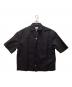 BOTTEGA VENETA（ボッテガベネタ）の古着「ポケット付きオーバーサイズ半袖シャツ」｜ブラック