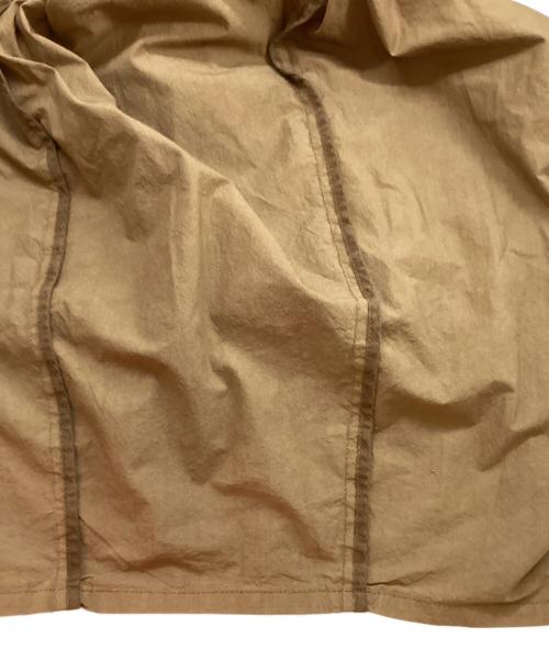 FACTORY（ファクトリー）FACTORY (ファクトリー) パイピングロングスカート ブラウン サイズ:size 2の古着・服飾アイテム