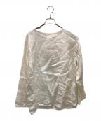 klauseクロイゼ）の古着「リネンカットソー」｜ホワイト