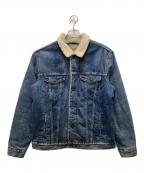 LEVI'S PReMIUMリーバイス プレミアム）の古着「タイプ3 シェルパ トラッカー ジャケット」｜ブルー