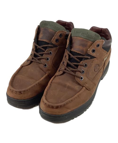 Timberland（ティンバーランド）Timberland (ティンバーランド) ヘリテージ GTX モックトゥ ミッド ブラウン サイズ:27cmの古着・服飾アイテム