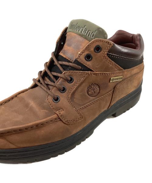 Timberland（ティンバーランド）Timberland (ティンバーランド) ヘリテージ GTX モックトゥ ミッド ブラウン サイズ:27cmの古着・服飾アイテム