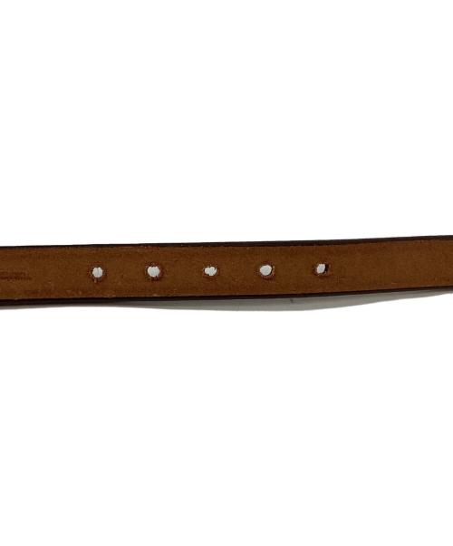 TORY LEATHER（トリーレザー）TORY LEATHER (トリーレザー) 3/4 ウエスタンナローベルト ブラウンの古着・服飾アイテム