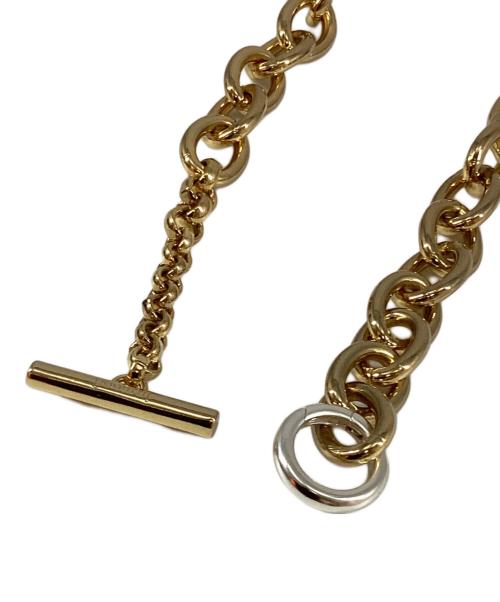 in mood（インムード）in mood (インムード) oval ネックレス ゴールドの古着・服飾アイテム