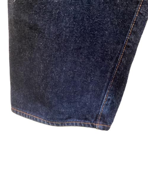 EVISU（エヴィス）EVISU (エヴィス) ブラックカモメプリント デニムパンツ ネイビー サイズ:34x36の古着・服飾アイテム