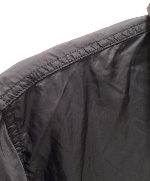 THE NORTHFACE PURPLELABEL（ザ・ノースフェイス パープルレーベル）THE NORTHFACE PURPLELABEL (ザ・ノースフェイス パープルレーベル) ナイロンリップストップオープンカラーシャツ ブラック サイズ:Mの古着・服飾アイテム