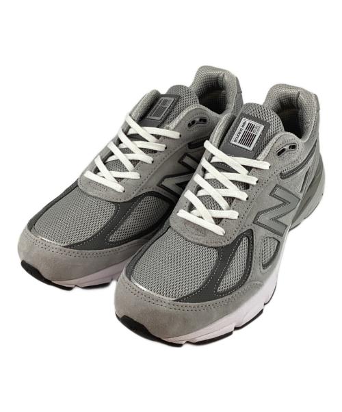 NEW BALANCE（ニューバランス）NEW BALANCE (ニューバランス) 990v4 ローカットスニーカー グレー サイズ:27cmの古着・服飾アイテム