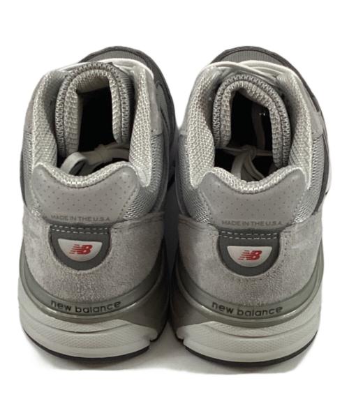 NEW BALANCE（ニューバランス）NEW BALANCE (ニューバランス) 990v4 ローカットスニーカー グレー サイズ:27cmの古着・服飾アイテム