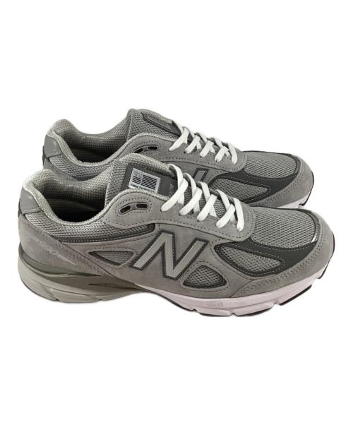 NEW BALANCE（ニューバランス）NEW BALANCE (ニューバランス) 990v4 ローカットスニーカー グレー サイズ:27cmの古着・服飾アイテム