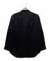 MARGARET HOWELL (マーガレットハウエル) ドライウール リネン スタンドカラーシャツ ブラック サイズ:M：6000円