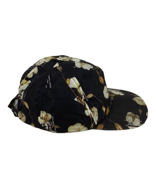 OFFWHITE（オフホワイト）OFFWHITE (オフホワイト) Floral baseball cap ブラックの古着・服飾アイテム