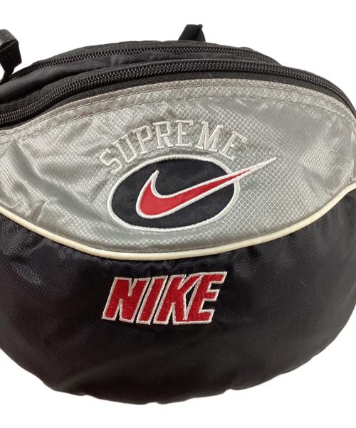 NIKE（ナイキ）NIKE (ナイキ) SUPREME (シュプリーム) コラボショルダーバッグ ブラックの古着・服飾アイテム