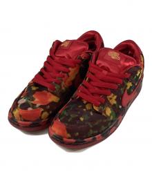 NIKE SB×The Wizard of Oz（ナイキエスビー×オズノ魔法使イ）の古着「ダンク ロー "ポピーフィールド"」｜レッド