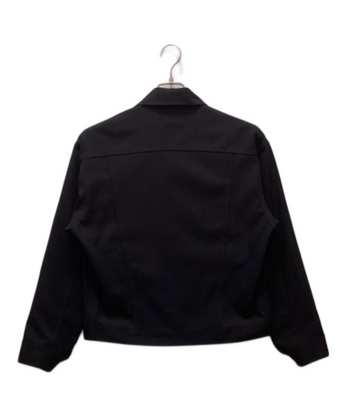 Wrangler（ラングラー）Wrangler (ラングラー) ランチャー ビッグシルエットジャケット ブラック サイズ:Sの古着・服飾アイテム