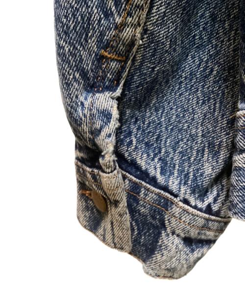 LEE（リー）LEE (リー) ケミカルウォッシュデニムジャケット インディゴ サイズ:Lの古着・服飾アイテム