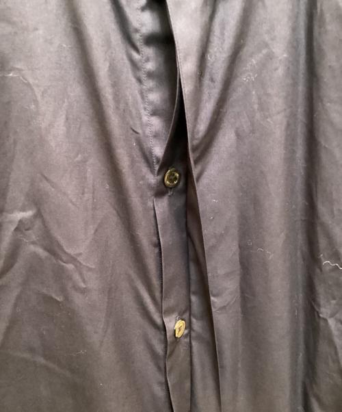 JOHN LAWRENCE SULLIVAN（ジョン ローレンス サリバン）JOHN LAWRENCE SULLIVAN (ジョン ローレンス サリバン) ブロードクロス比翼シャツ ネイビー サイズ:50の古着・服飾アイテム