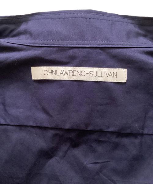 JOHN LAWRENCE SULLIVAN（ジョン ローレンス サリバン）JOHN LAWRENCE SULLIVAN (ジョン ローレンス サリバン) ブロードクロス比翼シャツ ネイビー サイズ:50の古着・服飾アイテム