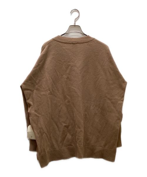 Spick and Span（スピックアンドスパン）Spick and Span (スピックアンドスパン) カシミヤ・ウール Vネックニットプルオーバー ベージュ サイズ:FREE 未使用品の古着・服飾アイテム