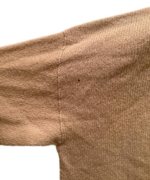 Spick and Span（スピックアンドスパン）Spick and Span (スピックアンドスパン) カシミヤ・ウール Vネックニットプルオーバー ベージュ サイズ:FREE 未使用品の古着・服飾アイテム