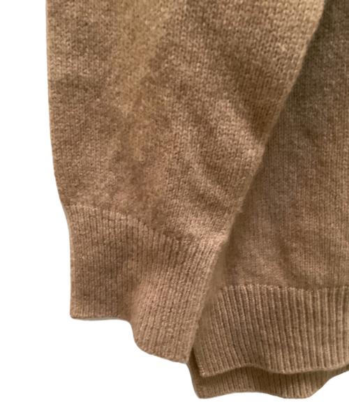 Spick and Span（スピックアンドスパン）Spick and Span (スピックアンドスパン) カシミヤ・ウール Vネックニットプルオーバー ベージュ サイズ:FREE 未使用品の古着・服飾アイテム