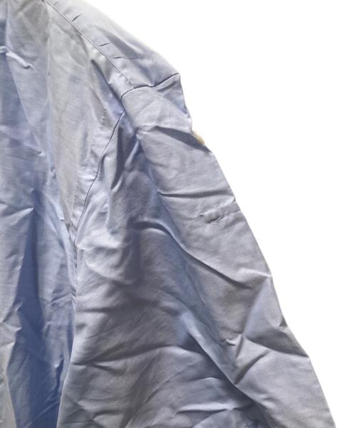 Salvatore Piccolo（サルヴァトーレ・ピッコロ）Salvatore Piccolo (サルヴァトーレ・ピッコロ) フラワー刺繍バンドカラーシャツワンピース ブルー サイズ:40 未使用品の古着・服飾アイテム