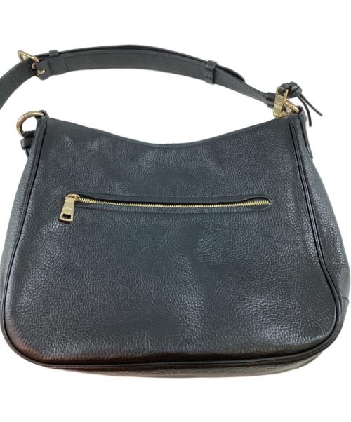 COACH（コーチ）COACH (コーチ) エリー ファイル レザーショルダーバッグ ブラックの古着・服飾アイテム