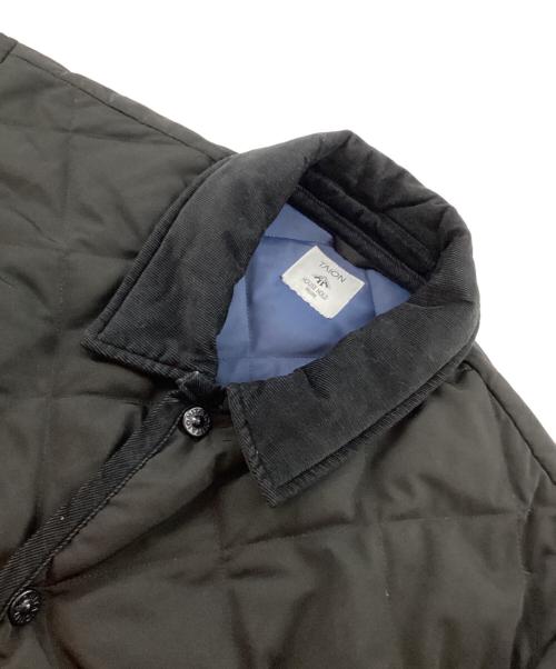 TAION（タイオン）TAION (タイオン) JOURNAL STANDARD relume (ジャーナルスタンダード レリューム) 別注キルティングコート ブラック サイズ:4の古着・服飾アイテム