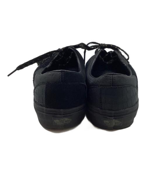VANS（ヴァンズ）VANS (バンズ) エラ パッチワーク レザースニーカー ブラック サイズ:27.5cmの古着・服飾アイテム