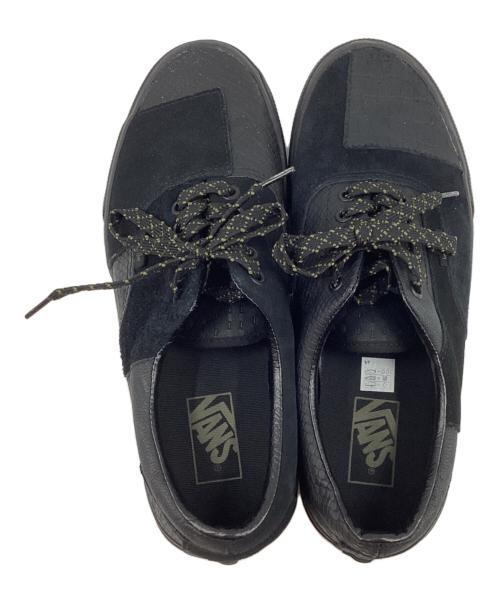 VANS（ヴァンズ）VANS (バンズ) エラ パッチワーク レザースニーカー ブラック サイズ:27.5cmの古着・服飾アイテム