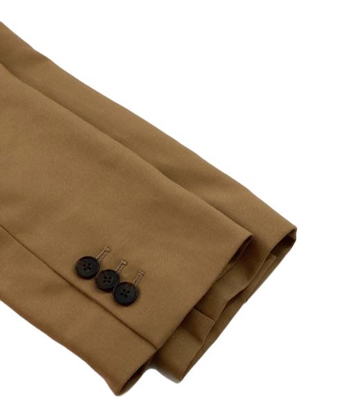 Spick and Span（スピック＆スパン）Spick and Span (スピックアンドスパン) ウールブレンドダブルブレストジャケット ブラウン サイズ:34の古着・服飾アイテム