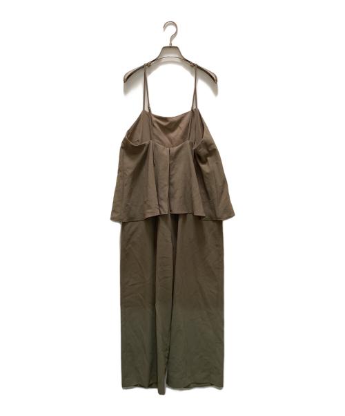 green label relaxing（グリーンレーベルリラクシング）green label relaxing (グリーンレーベルリラクシング) 【結論シリーズ】ドライクロスオールインワン ベージュ サイズ:Freeの古着・服飾アイテム