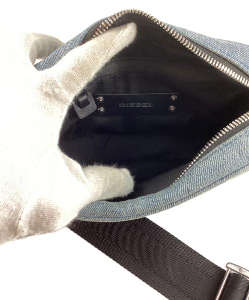 DIESEL（ディーゼル）DIESEL (ディーゼル) デニムショルダーバッグ ネイビーの古着・服飾アイテム