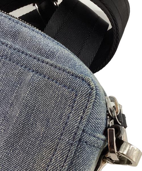 DIESEL（ディーゼル）DIESEL (ディーゼル) デニムショルダーバッグ ネイビーの古着・服飾アイテム