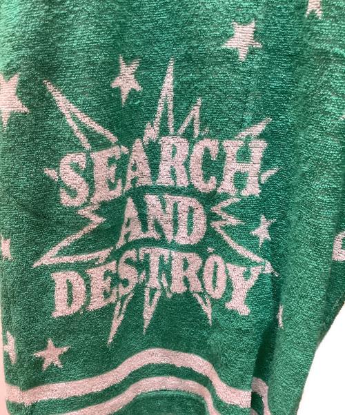 Hysteric Glamour（ヒステリックグラマー）Hysteric Glamour (ヒステリックグラマー) パイル地スター・ヒスガールハーフパンツ グリーン サイズ:SIZEfreeの古着・服飾アイテム