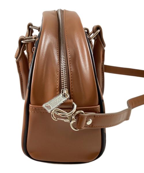 Hysteric Glamour（ヒステリックグラマー）Hysteric Glamour (ヒステリックグラマー) TYPE LOGO ミニボストンバッグ ブラウンの古着・服飾アイテム