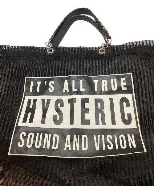 Hysteric Glamour（ヒステリックグラマー）Hysteric Glamour (ヒステリックグラマー) HYSTERIC ADVISORY PATCH トート ブラックの古着・服飾アイテム