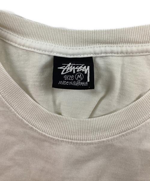 stussy（ステューシー）stussy (ステューシー) SURFWALK TEE ホワイト サイズ:Mの古着・服飾アイテム