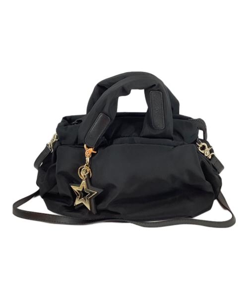 SEE BY CHLOE（シーバイクロエ）SEE BY CHLOE (シーバイクロエ) スターチャームナイロン2WAYバッグ ブラックの古着・服飾アイテム