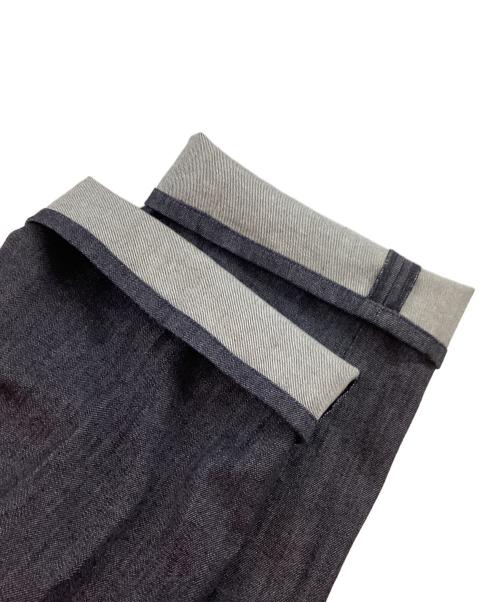 G.T.A（ジーティーアー）G.T.A (ジーティーアー) SERGIO シャンブレータックスラックス インディゴ サイズ:48の古着・服飾アイテム