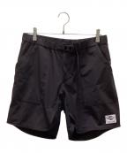 Denham×ATHLETAデンハム×アスレタ）の古着「コラボナイロンショーツ」｜ブラック
