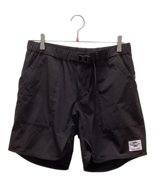 Denham（デンハム）Denham (デンハム) ATHLETA (アスレタ) コラボナイロンショーツ ブラック サイズ:MEDIUMの古着・服飾アイテム