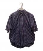 POLO RALPH LAURENポロ・ラルフローレン）の古着「チェックBDシャツ」｜ネイビー
