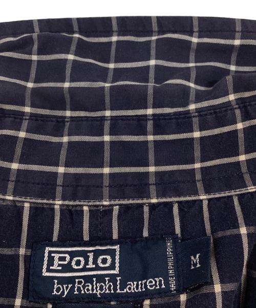 POLO RALPH LAUREN（ポロ・ラルフローレン）POLO RALPH LAUREN (ポロ・ラルフローレン) チェックBDシャツ ネイビー サイズ:Mの古着・服飾アイテム
