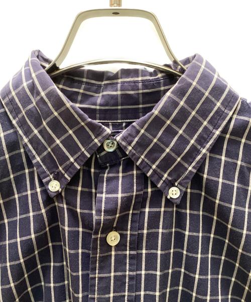 POLO RALPH LAUREN（ポロ・ラルフローレン）POLO RALPH LAUREN (ポロ・ラルフローレン) チェックBDシャツ ネイビー サイズ:Mの古着・服飾アイテム
