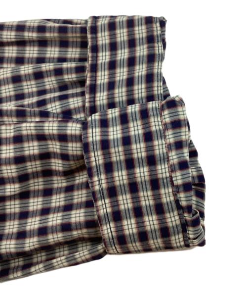 POLO RALPH LAUREN（ポロ・ラルフローレン）POLO RALPH LAUREN (ポロ・ラルフローレン) チェックシャツ ベージュ サイズ:Mの古着・服飾アイテム